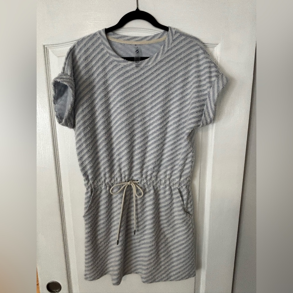 Lou & Grey Striped Boucle Pocket Dress